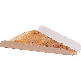 Corrugated Pizza Slice Box Kraft (500 Units)
