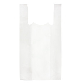 Plastic T-Shirt Bag White 40x60cm (200 Units)  