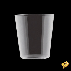 Plastic Glass SAN Reusable Tumbler Cone Shape "Frost" 400 ml (144 Units)