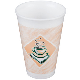 Foam Cup EPS "Café" 12Oz/360ml Ø8,9cm (1000 Units)