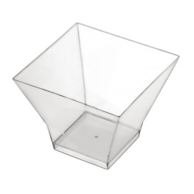 Tasting Plastic Bowl PS "Pagoda" Clear 150 ml (240 Units)