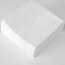Paper Napkin White 1 Layer 33x33 (100 Units) 