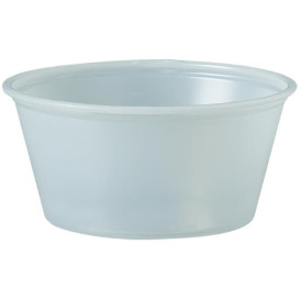 Plastic Souffle Cup PS Clear 100ml Ø7,3cm (250 Units)  