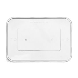 Plastic Lid for Tray Clear 15,7x11,2x5,1cm (500 Units)