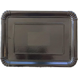 Paper Tray Rectangular shape Black 22x28 cm (100 Units)  
