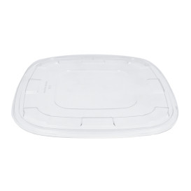 Plastic Lid PET for Bowl Clear 27x27cm (50 Units)