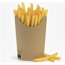 Paper Container Kraft Effect Anti-Grease 16Oz/480ml (50 Units)