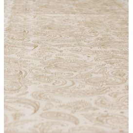 Non-Woven Tablecloth Roll 1,2x50m "Mandala" Cream 50g/m² P40cm (1 Unit)