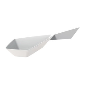 Tasting Spoon PS "Kite Diamond" PS White 20ml (600 Units)