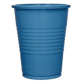 Plastic Cup PS Dark Blue 200ml Ø7cm (1500 Units)