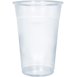 Plastic Cup PP Clear 400ml Ø8,3cm (50 Units)
