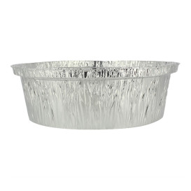 Foil Pan for Roast Chicken Round Shape 1400ml (125 Units)