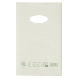 Die-Cut Handle Plastic Bags Home Compost “Classic” 20x33cm (100 Units)