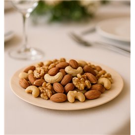 Wooden Plate Round Shape 15,5cm (300 Units)
