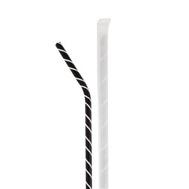 Paper Straw Flexible Pack Wrapped Ø0,6cm 23cm (3.000 Units)