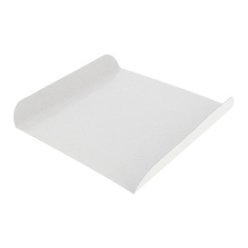 Paper Tray Waffle White 15x13cm (100 Units)  