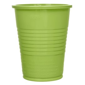 Plastic Cup PS Lime Green 200ml Ø7cm (1.500 Units)