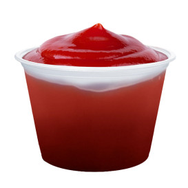 Plastic Souffle Cup PP Clear 25ml Ø4,8cm (125 Units)  