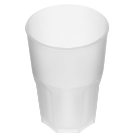 Plastic Cup PP Clear Ø8,5cm 400ml (75 Units)