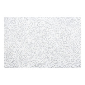 Non-Woven PLUS Tablecloth White 120x120cm (150 Units) 