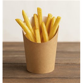 Paper Container Kraft Effect Anti-Grease Small Cup (1320 Units)