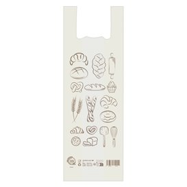 Bread T-shirt Bag Home Compost “Bakery” 30x60cm (2.000 Units) 