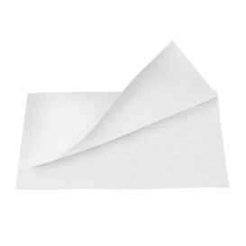 Paper Bag Grease-Proof Opened 20x13/10cm White (100 Units)