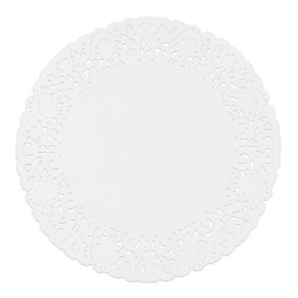 Paper Lace Doilie "Litos" White Ø20cm (2000 Units)