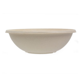 Sugarcane Bowl "Buddha" 600ml Ø17x6cm (300 Units)