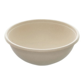 Sugarcane Bowl "Buddha" 750ml Ø17x6cm (50 Units)  