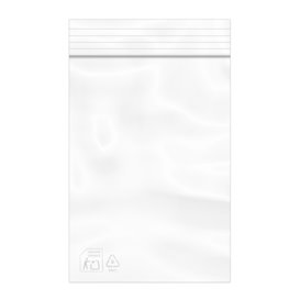Plastic Zip Bag Seal top 7x10cm G-200 (100 Units)  