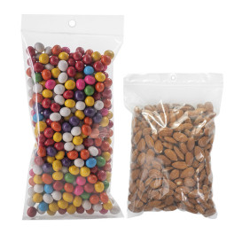Plastic Zip Bag Autoseal Hang Hole 7x10cm G-200 (100 Units)  