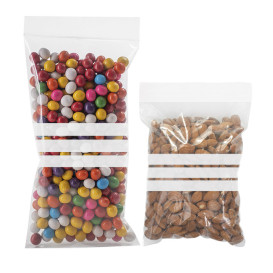 Plastic Zip Bag Seal top Write-On Block 7x10cm G-200 (1000 Units)