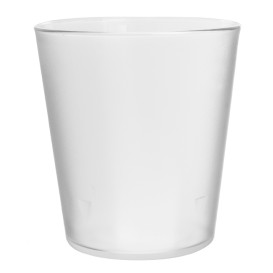 Reusable Glass SAN “Tumbler” Frost 420ml (6 Units)