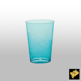 Reusable Moon Cup PS Cristal Turquoise Clear 230ml (1000 Units)