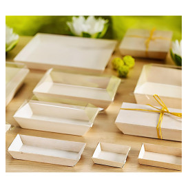 Wooden Tray 8,5x6x1,5cm (200 Units)