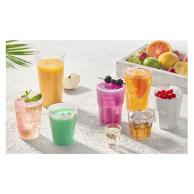 Reusable Durable Pint Glas PP 330ml (8 Units) 