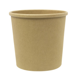 Kraft Carton Pot 350ml Ø9,0cm (400 Units)