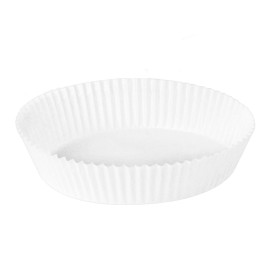 Kraft Air Fryer Paper White 90g Ø22x4cm (1.000 Units)