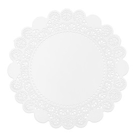Paper Lace Doilie White "Litos" Ø14cm (250 Units)