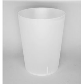 Reusable Durable Cup PP Translucent 900ml (14 Units) 