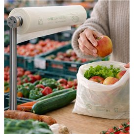 Roll of Plastic Bags Home Compost “Classic” 25x37cm 12µm (3.000 Units)