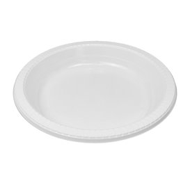 Reusable Plate in PS Deep White 22cm (25 Units)