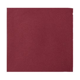 Cocktail Napkin 20x20cm 2-ply Burgundy (2.400 Units)