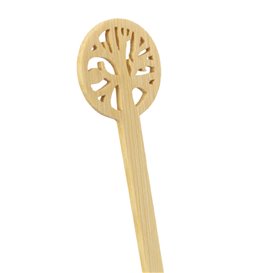 Bamboo Tree of Life Drink Stirrer 14cm (600 Units)