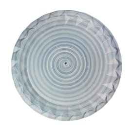 Paper Plate with Ceramic Print “Bali” Ø23cm 345g/m² (450 Units)