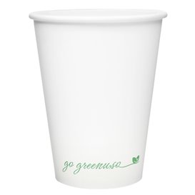 Paper Cup White 12Oz/360ml Ø9cm (50 Units)