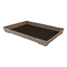 ''Waves'' Cardboard Sushi Container 26x19cm (600 Units)