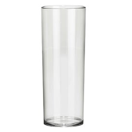 Reusable Durable Glass SAN Tumbler Clear 250ml (102 Units)