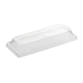 Plastic Lid for Sushi Container rPET 22x9cm (400 Units)